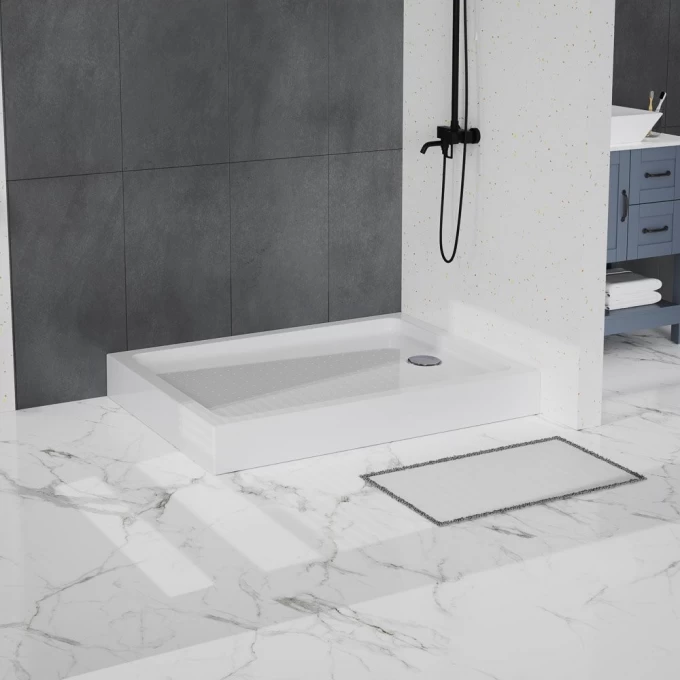 Акриловый поддон BELBAGNO TRAY-BB-AH-120/100-15-W