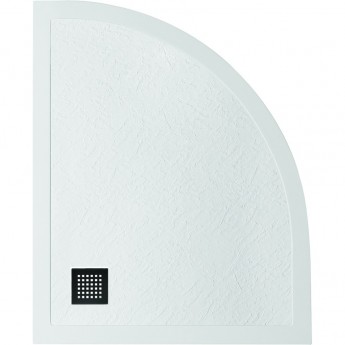 Душевой поддон из искусственного мрамора BELBAGNO TRAY-MR-UNO-RH-120/90-550-35-W-L-NO