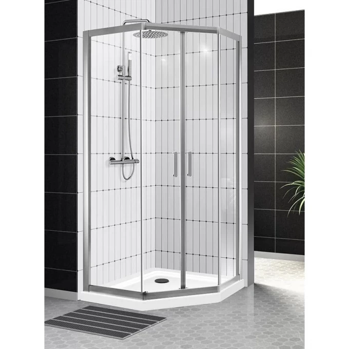 Душевой уголок 120x90 см BELBAGNO UNO UNO-195-PH-2-120/90-C-Cr