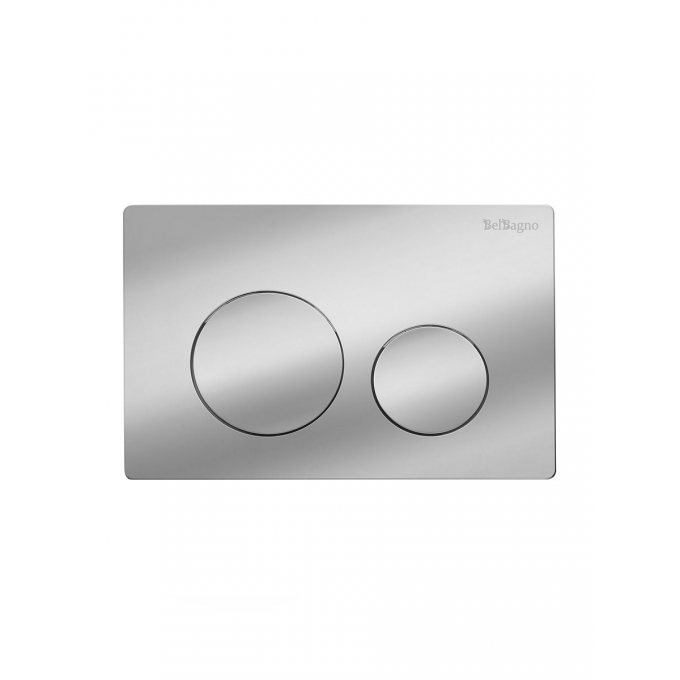 Кнопка смыва BELBAGNO хром BB-03C-CRM