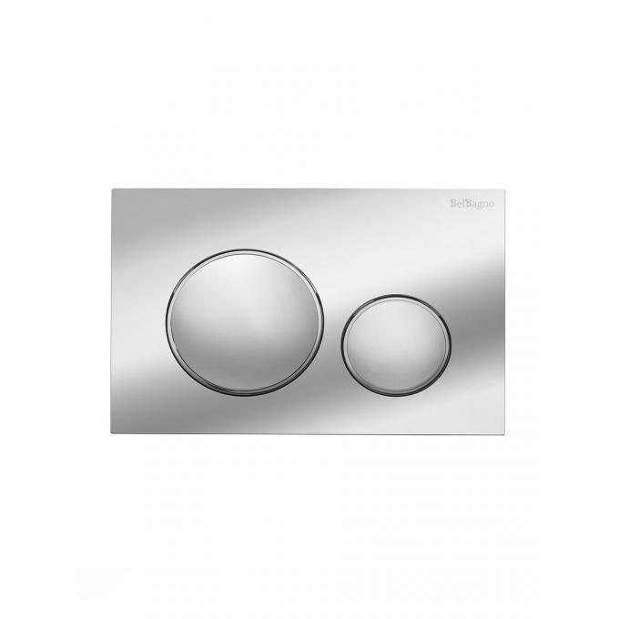 Кнопка смыва BELBAGNO хром BB-17C-CRM