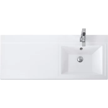 Раковина над стиральной машиной 120,3x48,2 см BELBAGNO KRAFT BB1200/480-LV-MR-R