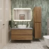 Тумба со столешницей и накладной раковиной BELBAGNO KRAFT KRAFT80RT-KEPMGL-1306-SET