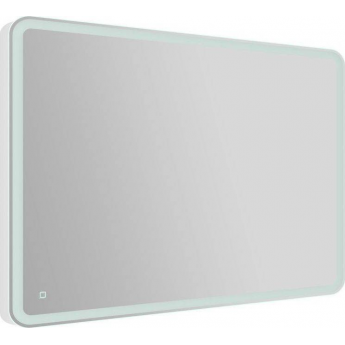 Зеркало с встроенным светильником BELBAGNO SPC-MAR-1200-800-LED-TCH-LNZ сенсорным выключателем и линзой
